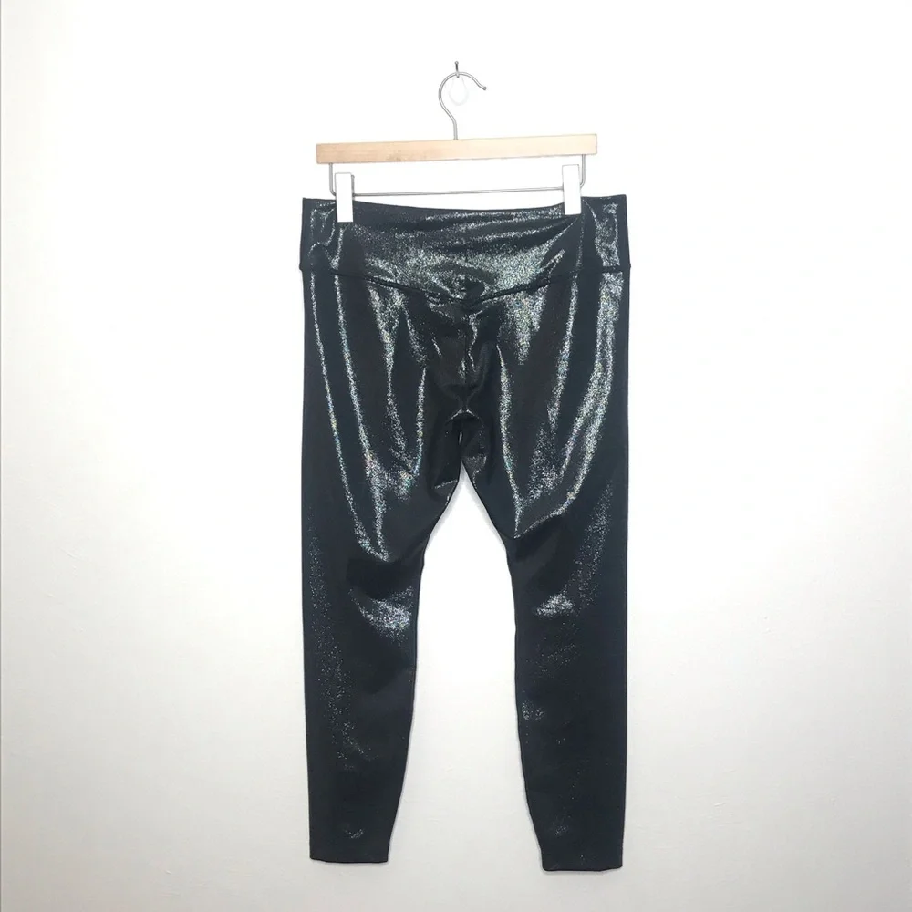 NIKE One Sparkle Black 7/8 Leggings XL - Picture 6 of 6